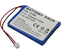 Avizar, batterie pour Ascom D41/D43 téléphone sans fil, Li-ion 3,7 V 700 mAh, bleu