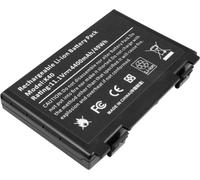 Avizar, batterie pour Asus F52 F82 X66IC A32-F82 Li-Ion 11,1V 4400mAh longue durée, noir