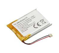 Batterie pour Casque Audio Jabra Evolve 75 Li-Polymère 3.7V 500mAh 1.85Wh Avizar Blanc Blanc