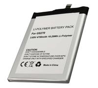 Avizar Batterie pour Gigaset GS270 Li-Polymer 3.85V 4750mAh 18.3Wh Noir / Argent