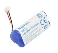 Avizar Batterie pour Tondeuses à Cheveux Wella Xpert HS70 NiMH 3.6V 700mAh 2.5Wh