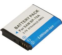 Avizar, batterie Samsung AQ100 670 mAh 3,7 V Li-Ion, blanc