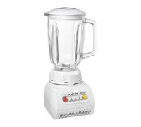Avizar Blender Électrique 400W 1.5L Design Compact Mixage Rapide Blanc