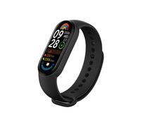 Avizar Bracelet Connecté Multisports avec Suivi Santé Modèle Milky Noir