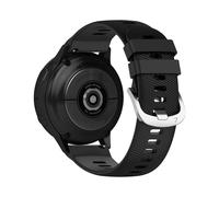 Avizar Bracelet pour Samsung Galaxy Watch Active 2 40mm Silicone Texturé Noir