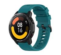 Avizar Bracelet pour Xiaomi Watch S1 Active et Watch Color 2 Souple Bleu canard