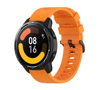 Avizar Bracelet pour Xiaomi Watch S1 Active / Watch Color 2 Souple Orange