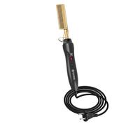 Avizar Brosse Lissante Électrique pour Cheveux avec Chauffage Réglable Noir