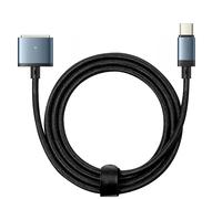Avizar Câble USB-C vers 3 pour MacBook Pro et Air M2 Nylon 2m 140W Bleu