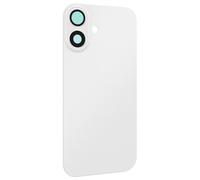 Cache Batterie de Remplacement pour iPhone 16 avec Adhésif Intégré Blanc