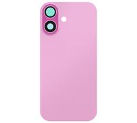 Cache Batterie de Remplacement pour iPhone 16 avec Adhésif Intégré Rose