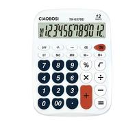 Avizar Calculatrice Arithmétique Silencieuse 12 Chiffres avec Fonctions Mémoire