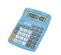 Avizar Calculatrice de Bureau 12 Chiffres avec Fonction Vocale et Écran LCD Bleu