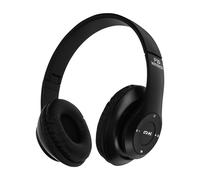 Avizar Casque audio P15 – Sans fil Bluetooth 4.0, jack 3,5 mm, micro-SD – Noir