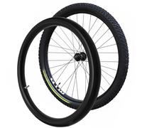 Avizar Chambre à Air 700×23C pour Vélo en Caoutchouc Résistant Noir