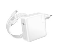 Avizar Chargeur pour Dell XPS 17 2020+ USB-C 96W + Câble 1,8m Blanc