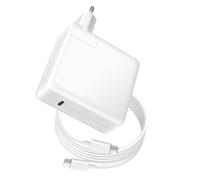 Avizar Chargeur pour Galaxy Book 360 Book2 à 4 USB-C 96W + Câble 1,8m Blanc