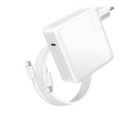 Avizar Chargeur pour Galaxy Book2 / 3 / 4 / Edge USB-C 96W + Câble 1,8m Blanc