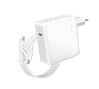 Avizar Chargeur pour MacBook Pro 14'' M1 à M3 USB-C 96W + Câble 1,8m Blanc