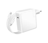 Avizar Chargeur pour MacBook Pro 16'' M1 à M3 Max USB-C 96W + Câble 1,8m Blanc