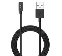Avizar Chargeur pour Xiaomi Mi Band 8 Câble USB Silicone 60cm Noir