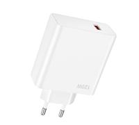 Chargeur Secteur USB 120W Charge Rapide avec Câble USB vers USB-C Blanc