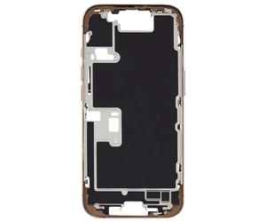 Avizar Châssis Central de Remplacement pour iPhone 16 Pro Max Dorée