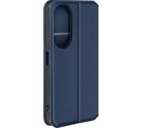 Avizar, Classic Edition étui en simili-cuir Honor 90 Smart, bleu foncé