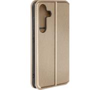 Avizar, Classic Edition Kunstlederetui Samsung Galaxy S24 Plus / S25 Plus, Gold