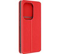 Avizar, Classic Edition Kunstlederetui Xiaomi Redmi Note 13 Pro 4G, Rot