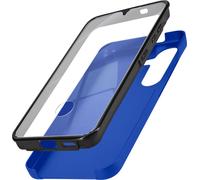 Avizar, coque 360 enveloppante pour Galaxy S24 Plus / S25 Plus, face avant souple, bleu