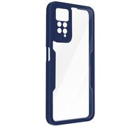 Avizar Coque 360° pour Redmi Note 11 et 11s Dos Rigide Partie Avant Souple