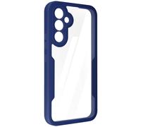 Coque 360° pour Galaxy A54 5G Dos Rigide Protection Écran Souple Contour Bleu