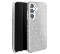 Coque à Paillettes pour Samsung Galaxy A25 Antichoc Scintillant Argent