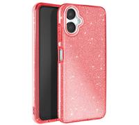 Coque à Paillettes pour Samsung Galaxy A06 Antichoc Scintillant Rouge