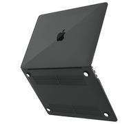 Coque Antichoc Polycabonate pour MacBook Air 13 2020 / 2019 / 2018 Avizar Noir Noir G
