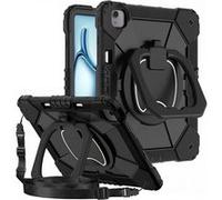 Coque Antichoc pour iPad Air 13 2024 / 2025 / M4 2026 avec Poignée Support Noir