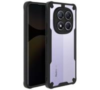Coque Antichoc pour Redmi Note 14 Pro et 14 Pro Plus Mat Anti-trace Noir