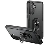 Coque Antichoc pour Samsung A36 Anneau Magnétique et Support Noir