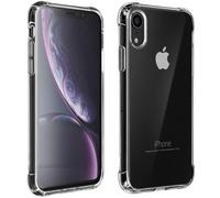 Avizar Coque Apple iPhone XR Flexible Antichoc Coins Bumper Transparent