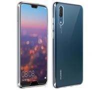 Avizar Coque Arrière + Film Verre Trempé 9H Huawei P20 Transparent