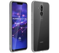 Coque Arrière + Film Verre Trempé écran Huawei Mate 20 Lite Transparent