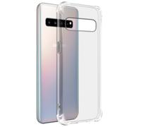 Coque Bumper pour Galaxy S10 5G en Silicone Gel avec Coins Renforcés Transparent