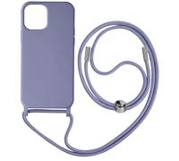 Avizar Coque Cordon pour iPhone 12 Pro Max Semi-rigide Lanière Tour du Cou 80cm