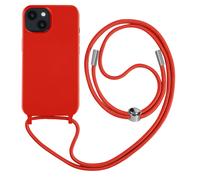 Avizar Coque Cordon pour iPhone 14 Semi-rigide avec Lanière Tour du Cou 80cm