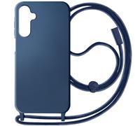 Avizar Coque Cordon Semi-Rigide pour Samsung Galaxy A15 Bleu nuit