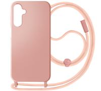 Avizar Coque Cordon Semi-Rigide pour Samsung Galaxy A15 Rose clair