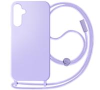 Coque Cordon Semi-Rigide pour Samsung Galaxy A15 Violet Clair