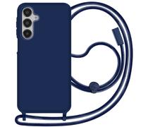 Avizar Coque cordon semi-rigide Soft Touch pour Samsung Galaxy A16 Bleu