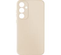 Avizar, coque de protection flexible pour Samsung Galaxy A55, Soft Touch, gris jaune